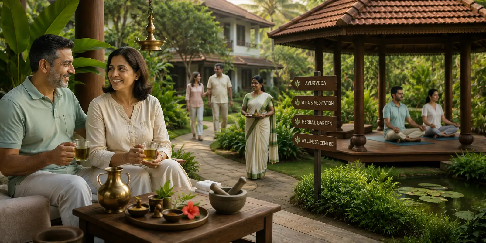 Modern senior living homes in Kochi - Varma Wellage